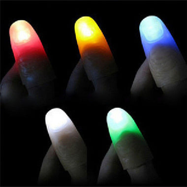 Light Flashing Fingers Magic Trick
