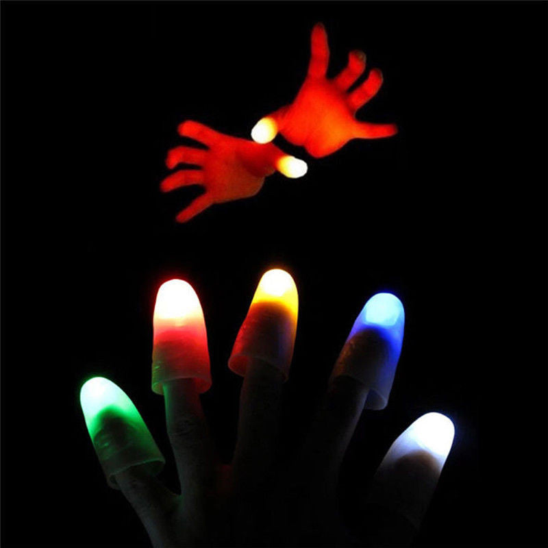 JTMM LED Finger Thumbs Light (3Packs / 6 PCS) Magic Prop Party JTMM LED Finger Thumbs Light (3Packs / 6 PCS) Magic Prop Party
