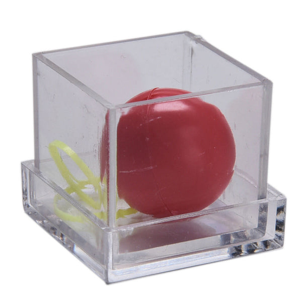 Clear Ball Through Box Magic Trick